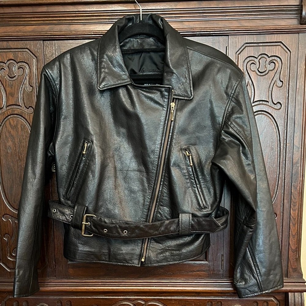 Leather Motorcycle Jacket